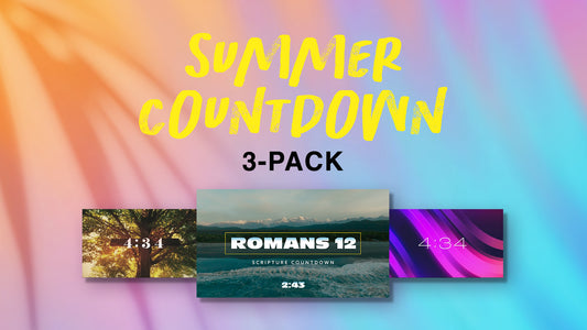 Summer Countdown Three-pack