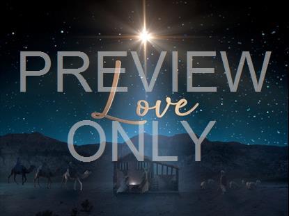 Starry Night Nativity Love Still