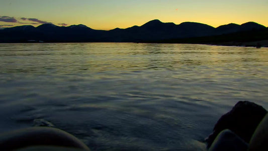 Sunset Lake Shore