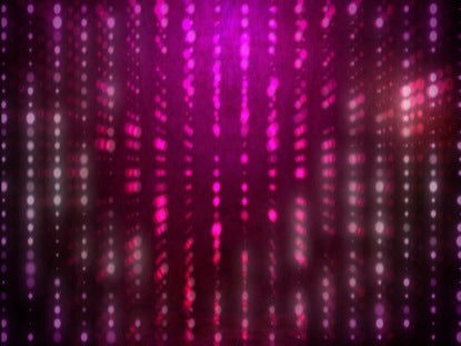 Pink Led Rays