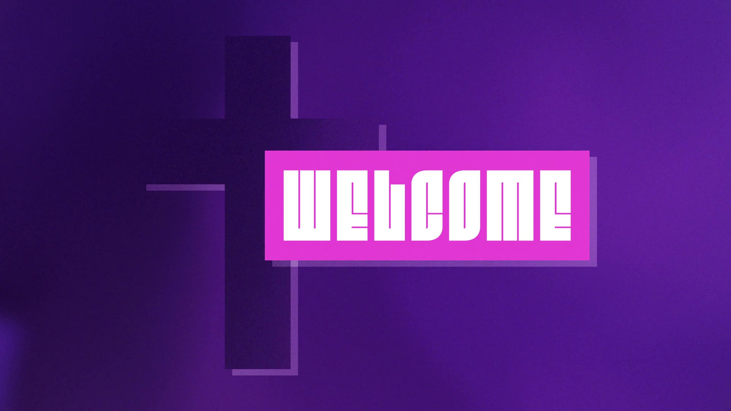 Color Cross Welcome Still