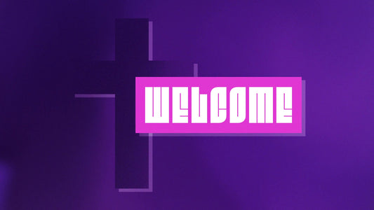 Color Cross Welcome Still