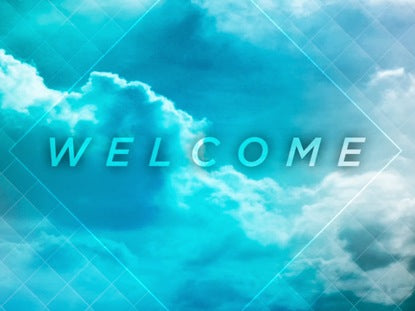 Colored Clouds Welcome