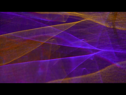 Diffraction Orange Purple Ribbons Fast