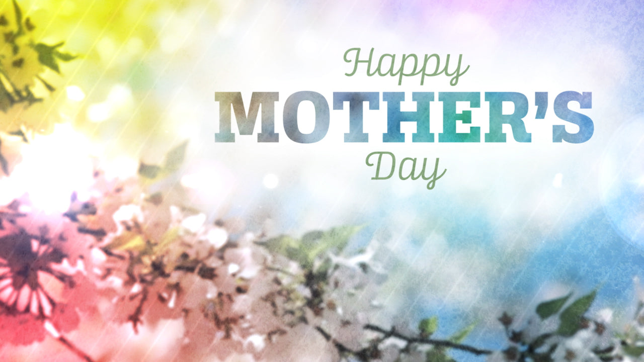 Mother'S Day Blossoms Title