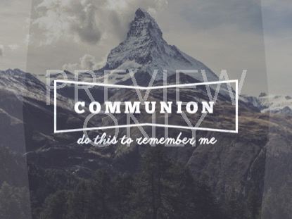 Single Mountain Communion