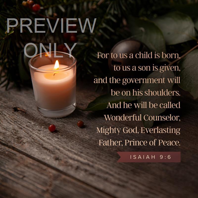 Cozy Advent Isaiah 9:16