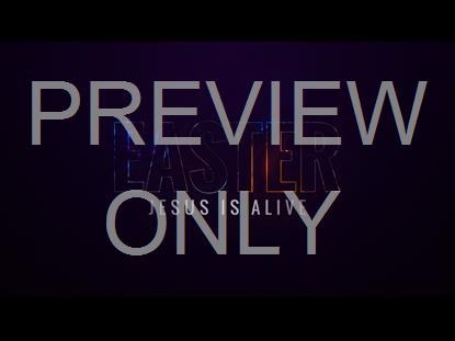 Easter In Color Title Graphic