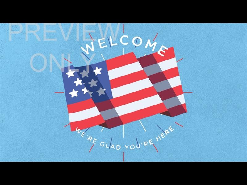 Star Spangled Welcome Still