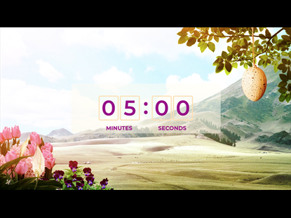 Spring Countdown - Five Minutes