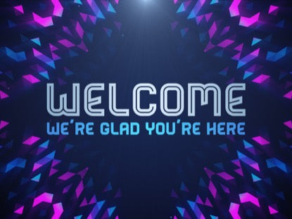 Crystal Patterns Welcome