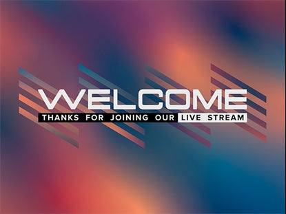 Neon Summer Stream Welcome