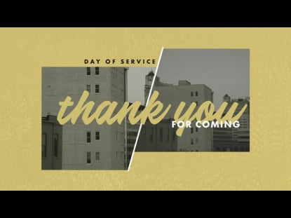 Day Of Work Thank You For Coming