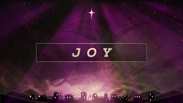 Painted Christmas Advent Joy