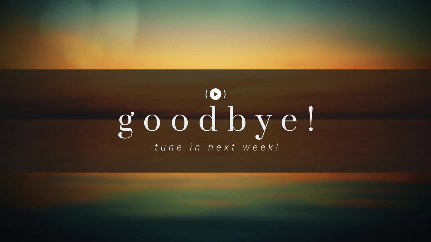 Coastal Dusk Exit Stream