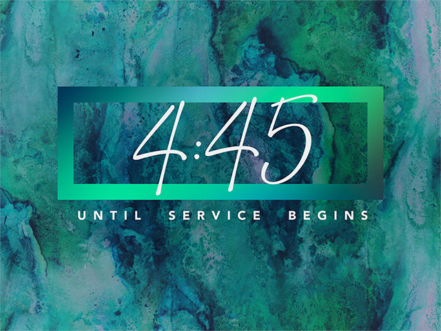Palm Sunday Canvas Countdown