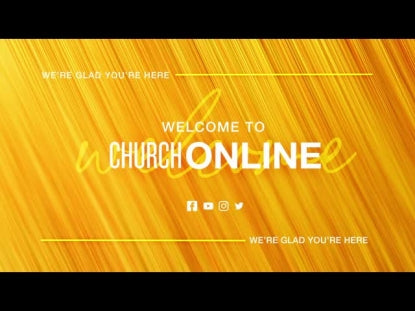 Live Streaming Volume 2 Welcome To Church Online