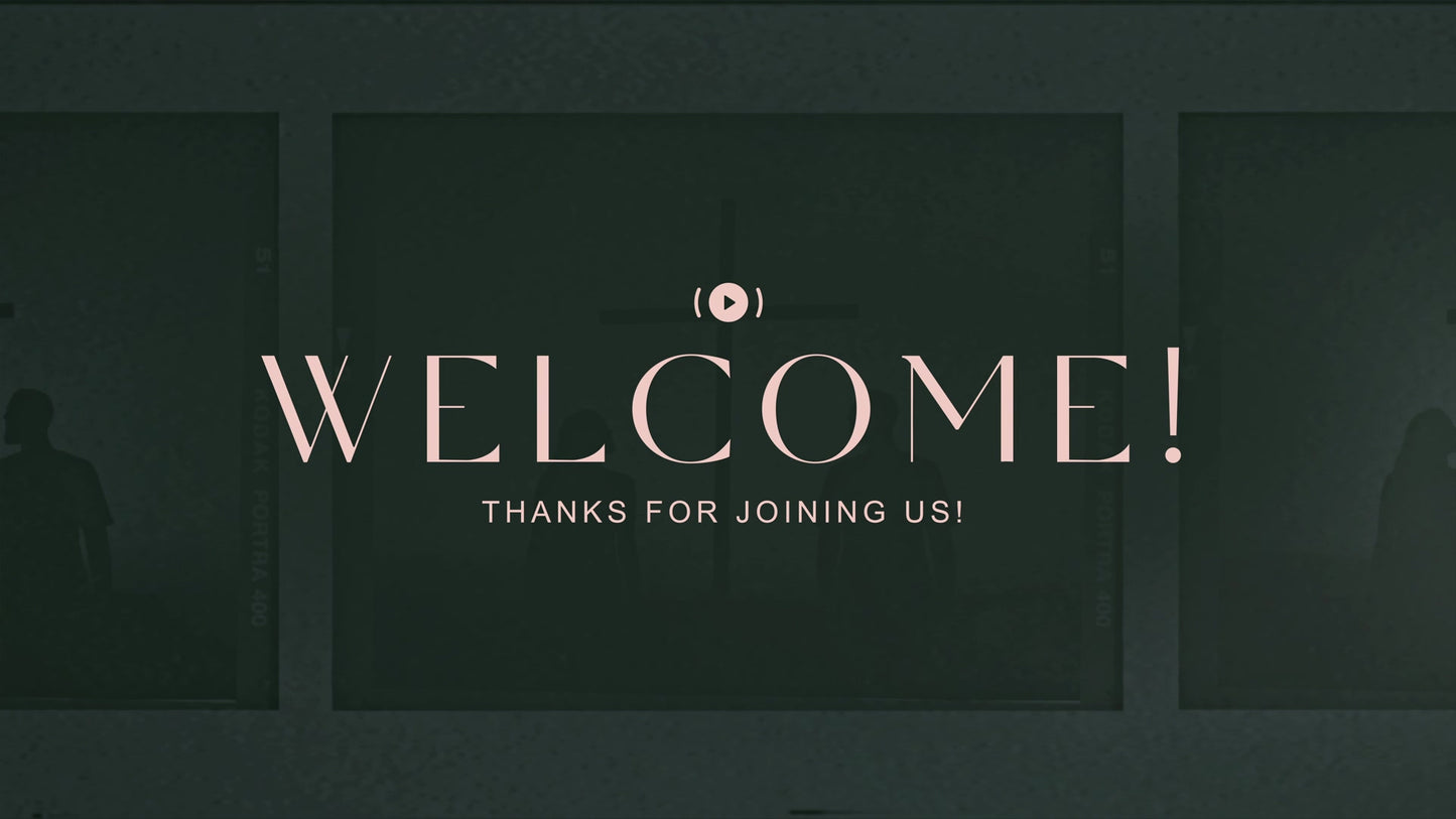 Filter Frames Welcome Stream