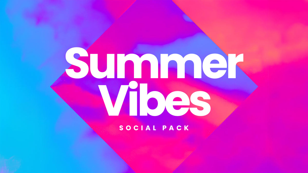 Summer Vibes Social Pack