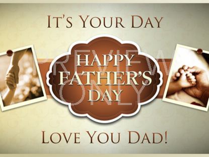 Father's Day Title Still