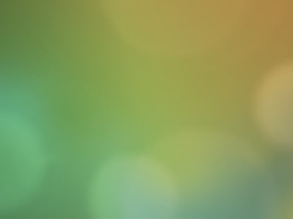 Particles Green Orange