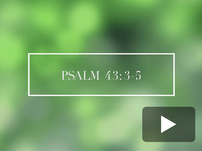 Psalm 43:3-5 Scripture