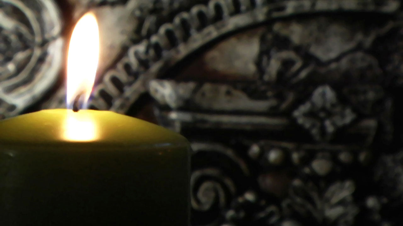 Green Candle Stone