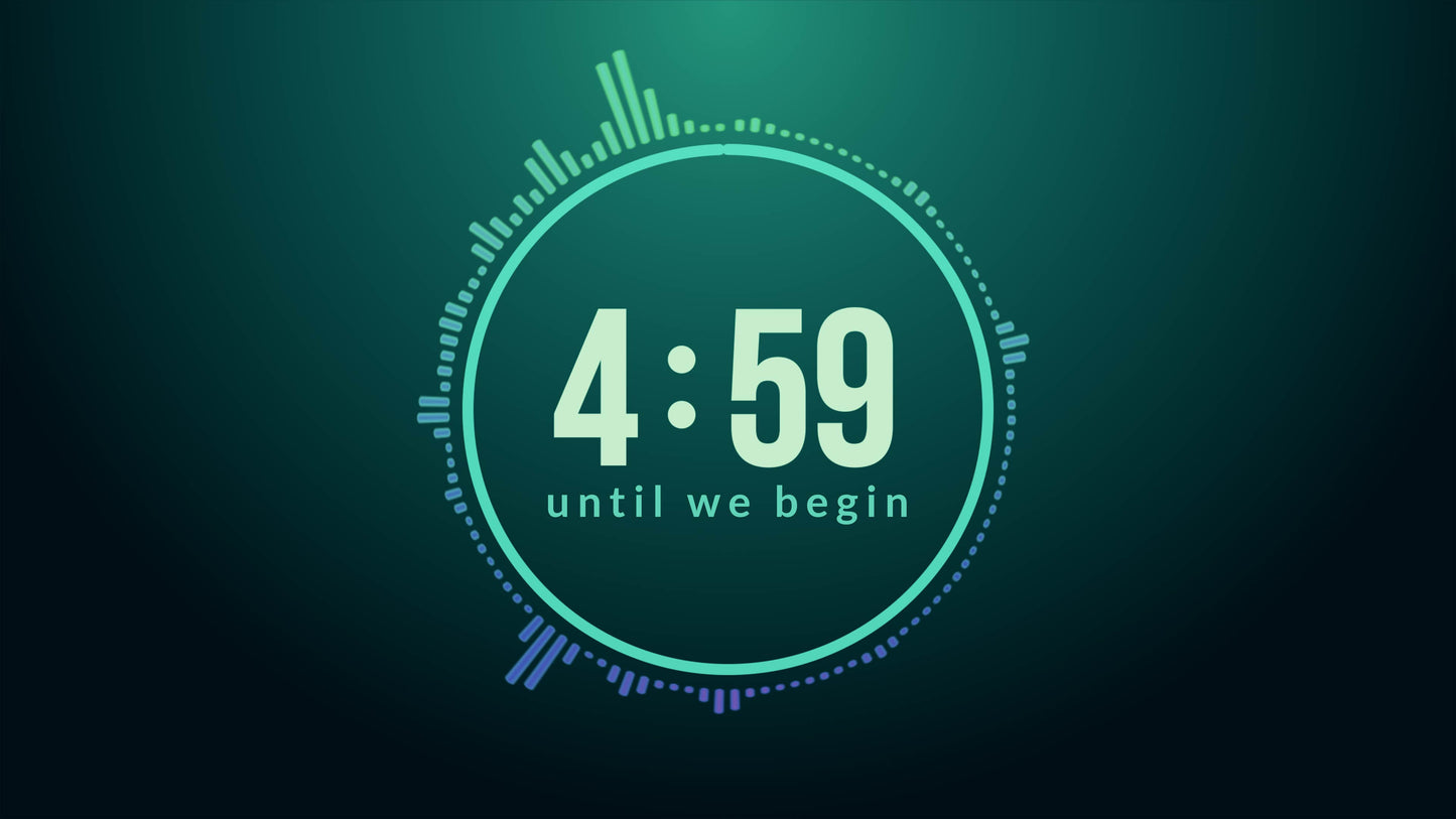 Audio Spectrum Countdown