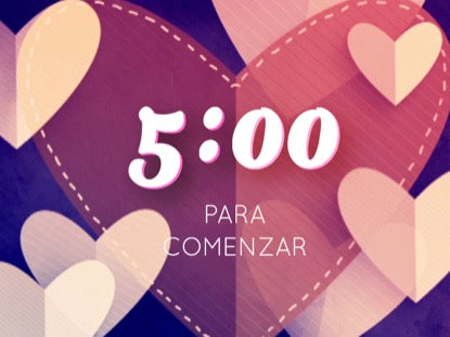 Heartfelt Love Countdown - Spanish