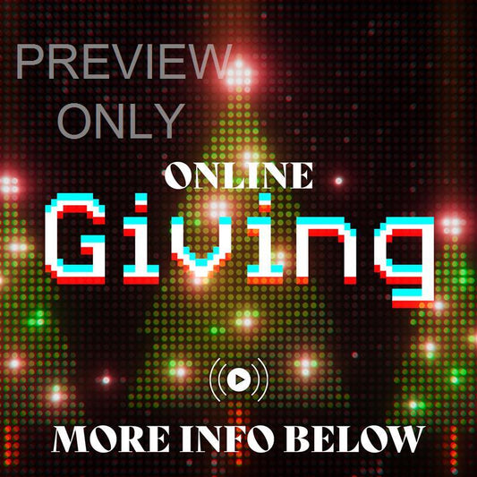 Christmas Led Social Graphic Giving
