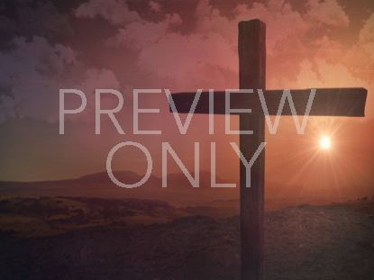 Easter Risen 4 Cross