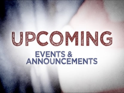 Memorial Day Announcements Loop