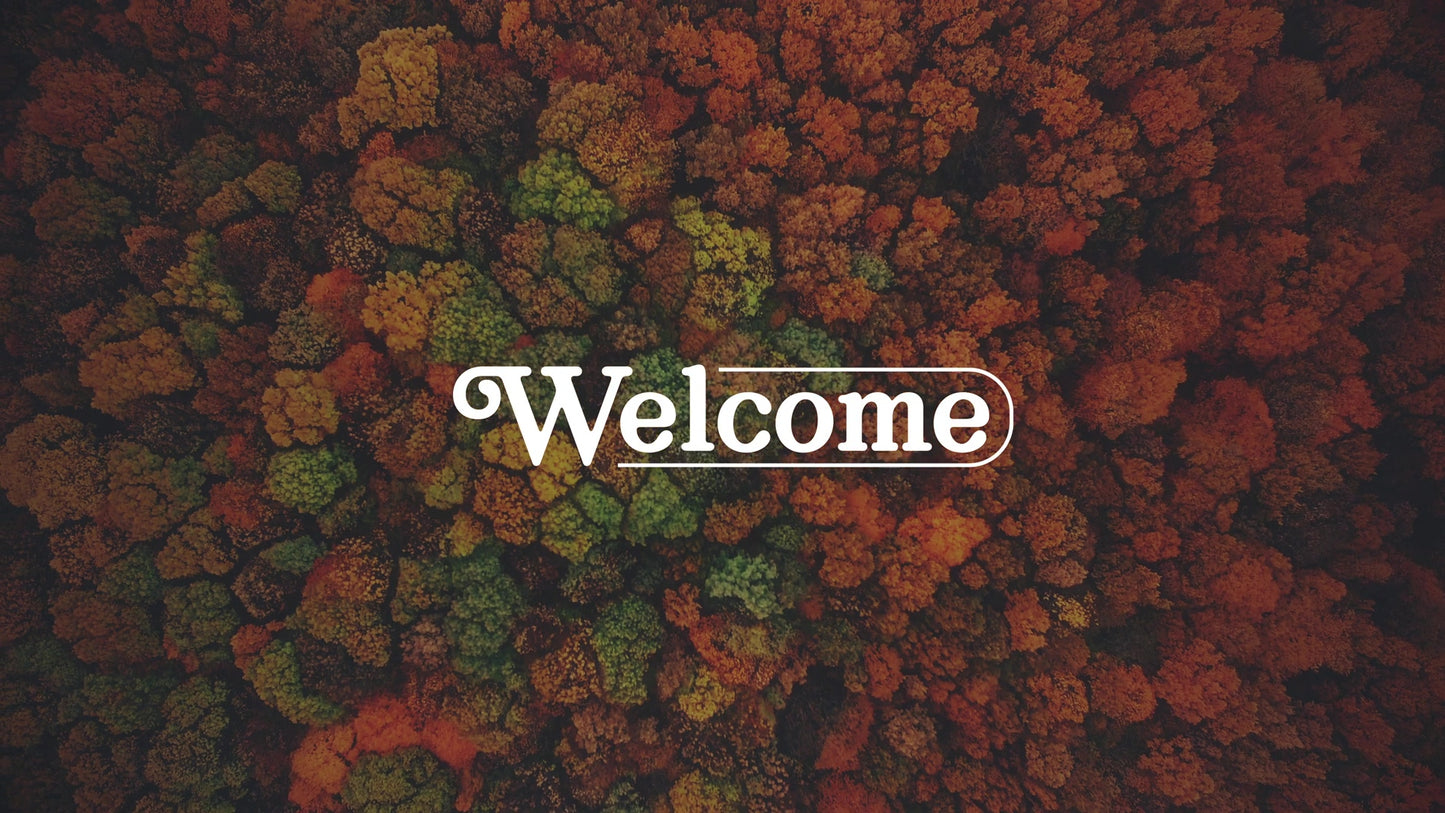 Autumn Colors Welcome Still