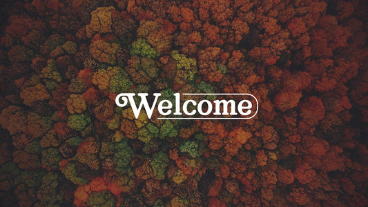 Autumn Colors Welcome Still