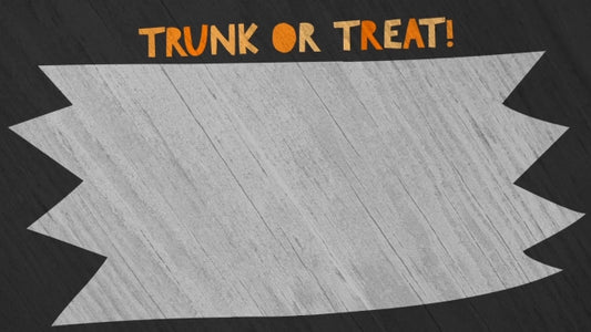 Cute Fall Trunk Or Treat Title