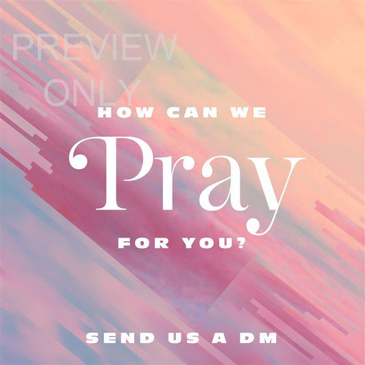 Easter Explosion Social Graphic Pray Title