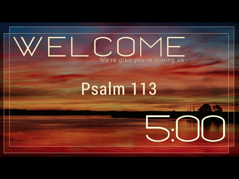 Psalm Of Praise - Scripture Countdown