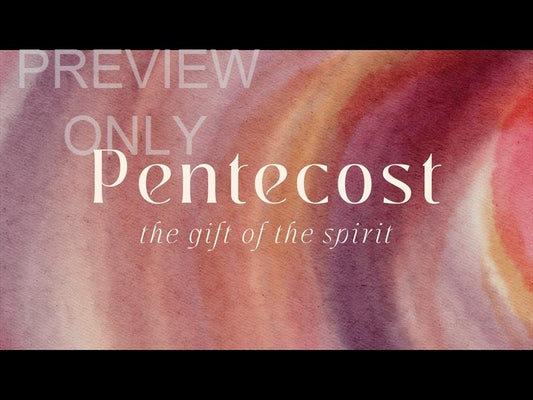 Spring Canvas Pentecost Still