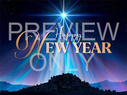 Starlight Christmas New Year Still