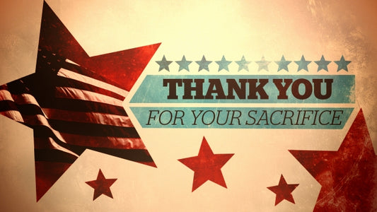 Thank You For Your Sacrifice Title