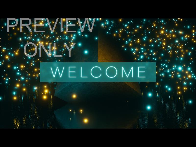Fluorescent Welcome Still