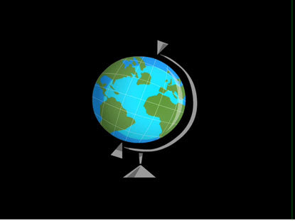 Spinning Globe Bumper