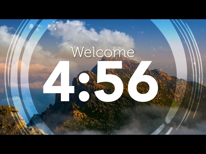 Mountain Peaks Countdown