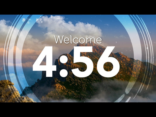 Mountain Peaks Countdown