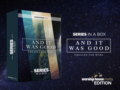 And It Was Good: Series In A Box