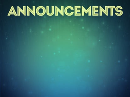 Christmas Lights Announcements Motion