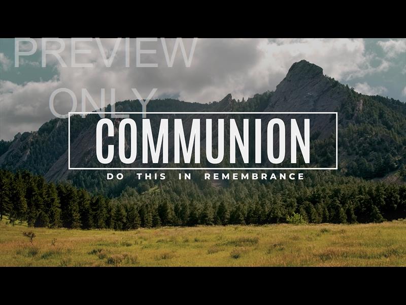 Flatirons Communion Still