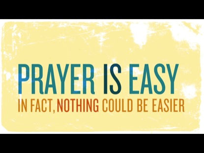 A New Normal For Prayer