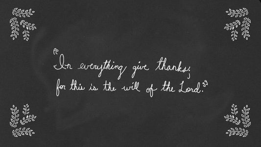 Autumn Chalk Verse Still