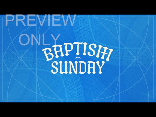 Citizens Of Heaven Baptism Sunday Still
